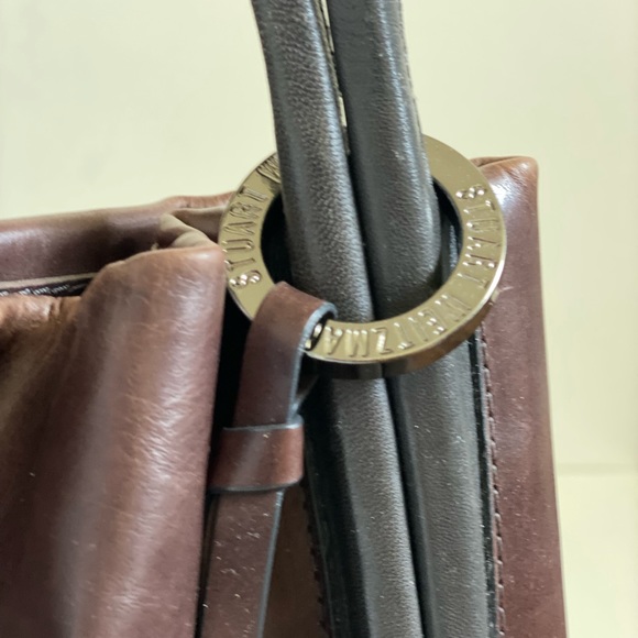 Stuart Weitzman Large Genuine Leather Bag - Picture 2 of 8